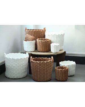 PTMD mand olliver - 24x24x28cm set van 3