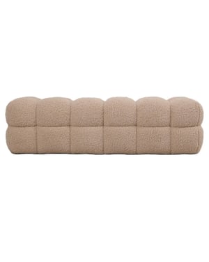 PTMD bankje teddy - 160x45x43cm