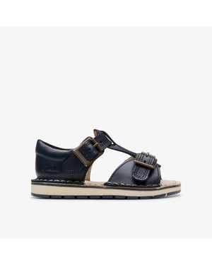 PlaysunReef T. Navy Leren Sandalen