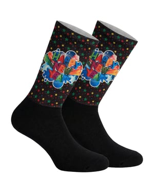 Funny Printed Long Socks for Men and Women
