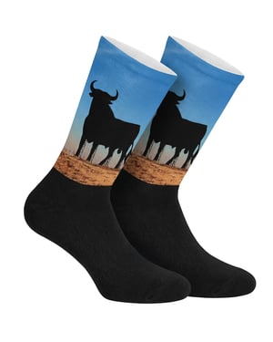 Funny Printed Long Socks for Men and Women