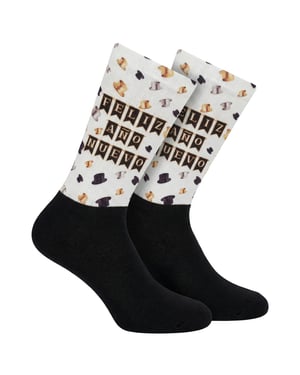 Funny Printed Long Socks for Men and Women