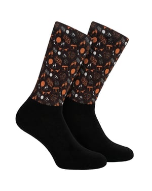Funny Printed Long Socks for Men and Women