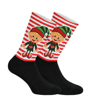 Funny Printed Long Socks for Men and Women