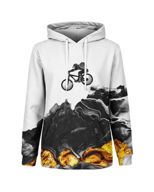 "Paint Pour Biker" Hoodie