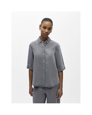 Object Objframe 2/4 re denim top noos