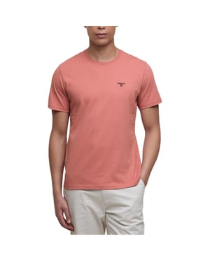 Barbour Mens Essential Sports T-Shirt Crew Neck Regular Fit Soft Cotton T-Shirts