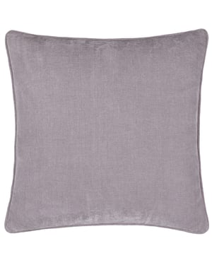 Yard Heavy Chenille Piped Feather Filled Cushion