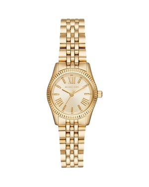 Michael Kors MK3874 Petite Lexington 26mm Gouden Dameshorloge