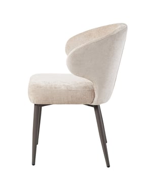 PTMD eetkamerstoel ares - 60x60x84.5cm