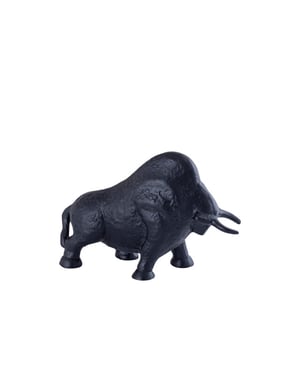 PTMD beeld ebeny - 23x9x12cm