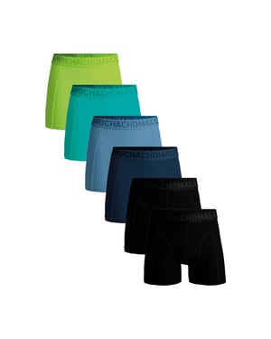 Muchachomalo Heren 6-pack boxershorts microfiber