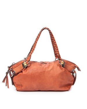 Large Bamboo Bar Boston  Shoulder Bag