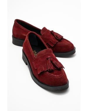Milly Läder Tofs Loafer