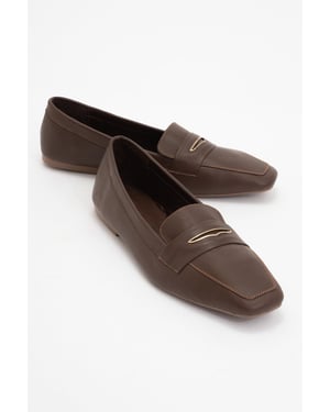 Iridessa Läder Platt Loafers Dam