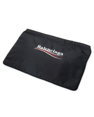 Flat Zip Clutch Clutch