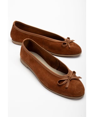 Freya Läder Ballerinas
