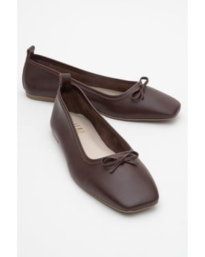 Sosa Leren Ballerina's Dames
