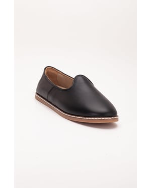 Dalya Läder Slip-On Platta Skor Dam