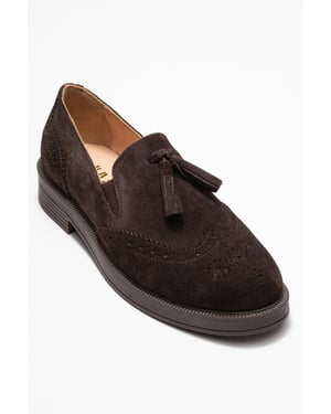 Alex Leren Kwast Loafers