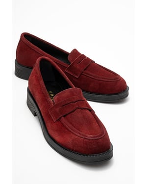 Bree Platå Penny Läder Loafer