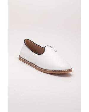 Dalya Läder Slip-On Platta Skor Dam