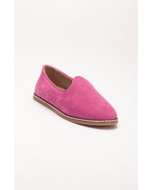 Istanbul Mocka Läder Slip-On Platta Skor Dam