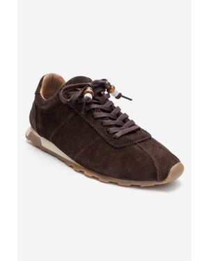 Brea Leren Versierde Sneaker Dames