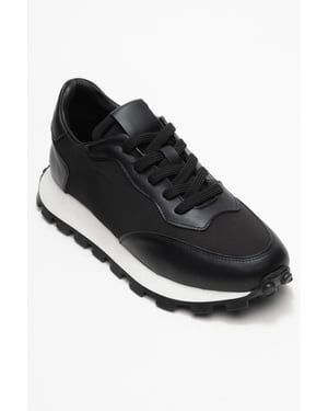 Amanda Leren Sneakers Dames