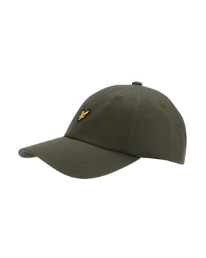 Lyle & Scott Basebollkeps med broderad logotyp (Grön)
