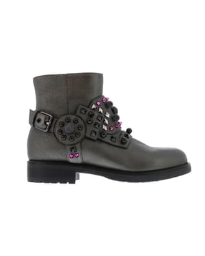 Albano Dames harness bi-color stud