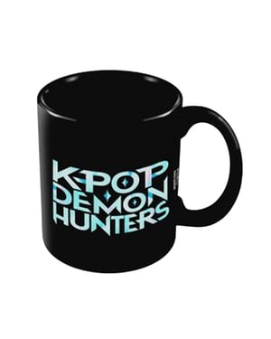 K-Pop Demon Hunters Mugg med logotyp (Svart)