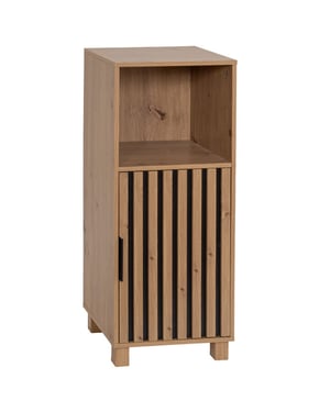 4bathroomz Parma badkamerkast halfhoog 86 cm in houtlook -