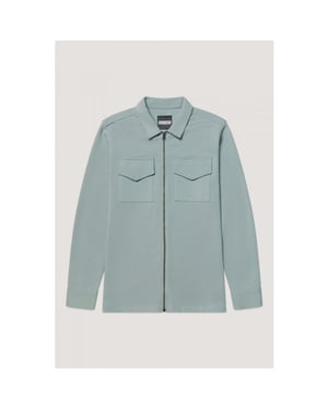 Kultivate 2501030211 luxury zip 126 lead - overshirt kultiv