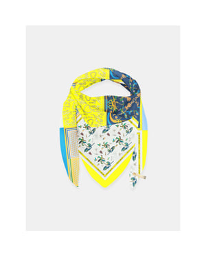 Mucho Gusto ® sjaal st. tropez palm ketting patchwork