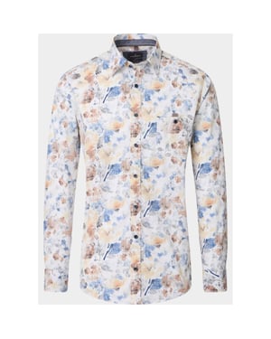 Casamoda Casual hemd lange mouw kent casual fit 126130340/100