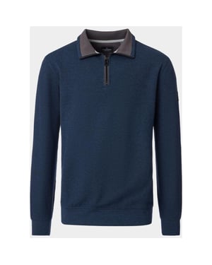 Casamoda Sweat halfzip sweattroyer 126360010/146