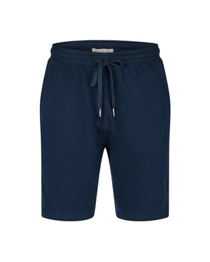Phil & Co Heren korte pyjamabroek donker