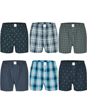 MG-1 Wijde boxershorts heren multipack assorti mix d815