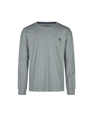 Phil & Co Heren pyjamashirt lange mouw