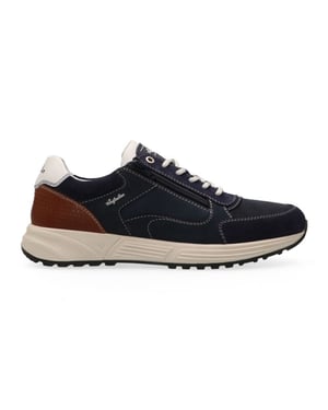 Australian Footwear Discover 15.1686.01-skv-blue-tan-white