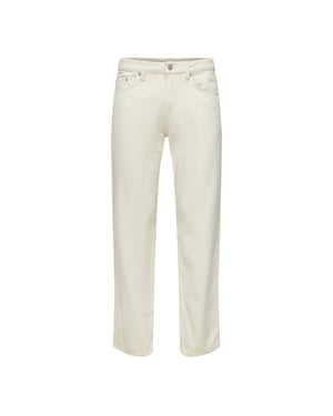 Only & Sons Onsedge straight ecru 5917 pim dnm