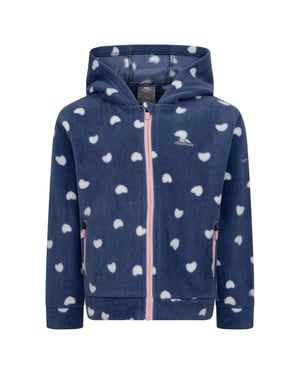 Trespass Meisjes Breigh Fleece Jas (Blauwsteen)