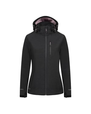 Womens/Ladies Lorimer DLX Softshell Jacket (Dark Grey Marl)