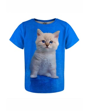 "Blue Cat" T-shirt