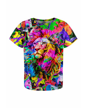 "Colorful Lion" T-shirt