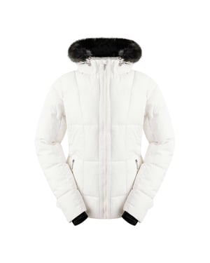 Dare 2B Womens/Ladies Glamourize VI Ski Jacket (Egret)