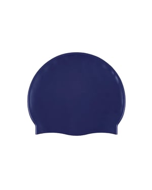 Arena Unisex Adult Classic Silicone Swim Cap (Denim/Silver)