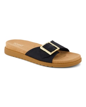 TOMS Marin Textil Dam Sandaler Svart