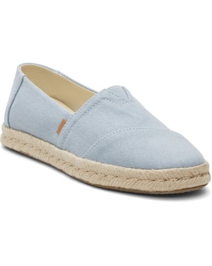 TOMS Alpargata Rope 2.0 Textile Women's Light Blue Espadrilles